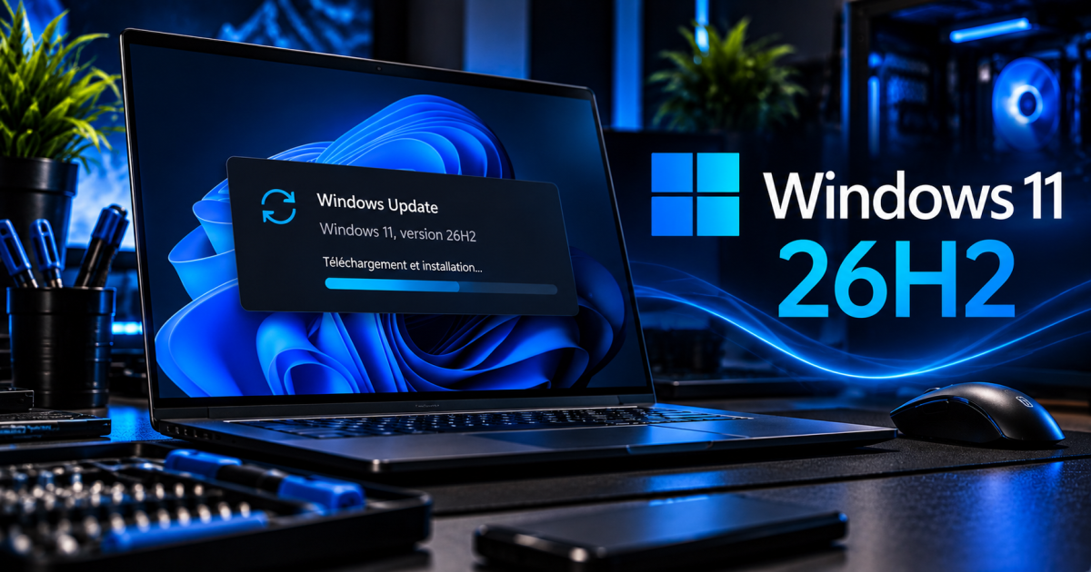 Windows 11 26H2 : la nouvelle mise à jour 2026 est disponible